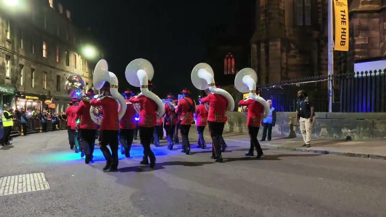 EDINBURGH MILITARY TATTOO 2026 MARCH OUT 
