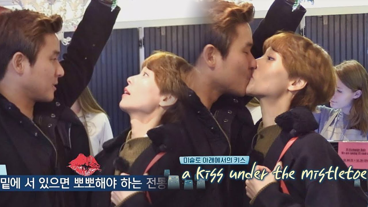 선예♡제임스, 미슬토 아래에서 뽀뽀 #로맨틱_성공적 이방인 10회
