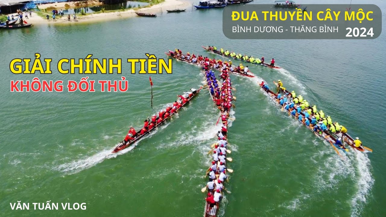 Giải Chính Tiền - Đua truyền truyền thống Cây Mộc - Bình Dương, Thăng Bình, Quảng Nam năm 2024