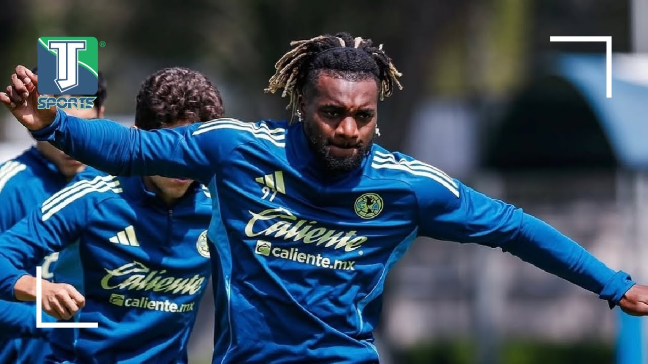 El GOLAZO de Allan Saint-Maximin en el ENTRENAMIENTO del América, previo al CHOQUE con el Atlas