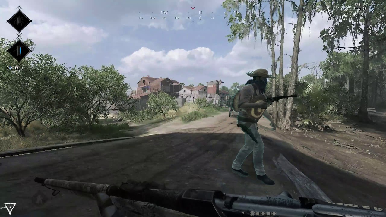 Iron sight snipes!! (Hunt: Showdown)