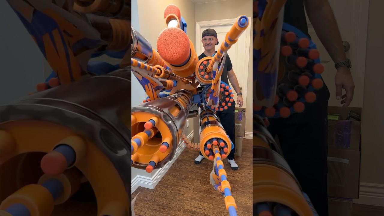 KLONY NERF WAR: Wybuchowy potw&oacute;r!