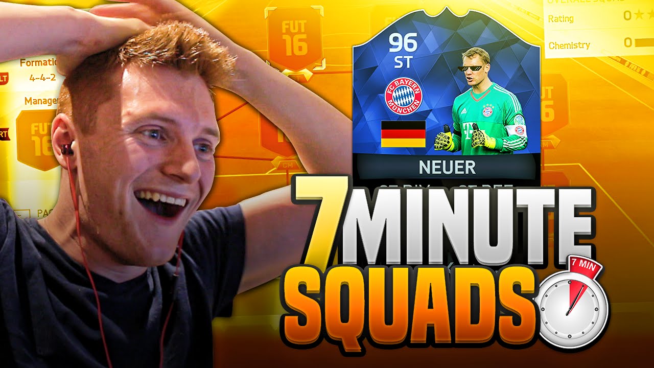 FIFA 16 - THE BEST STRIKER ON THE GAME??? | 96 TOTY NEUER AT STRIKER!!!