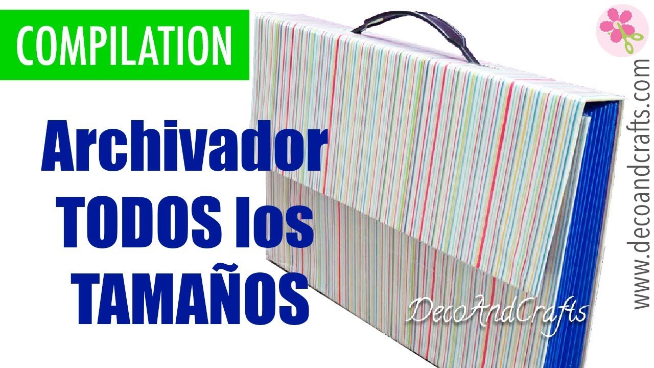 5 DISE&Ntilde;OS DE ARCHIVADORES de Carton paso a paso - DecoAndCrafts