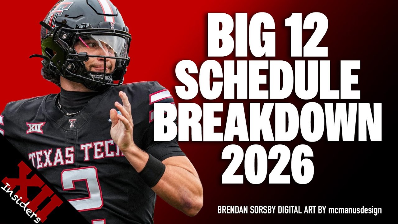 Brutal Paths to Arlington  The Toughest Big 12 Schedules in 2026