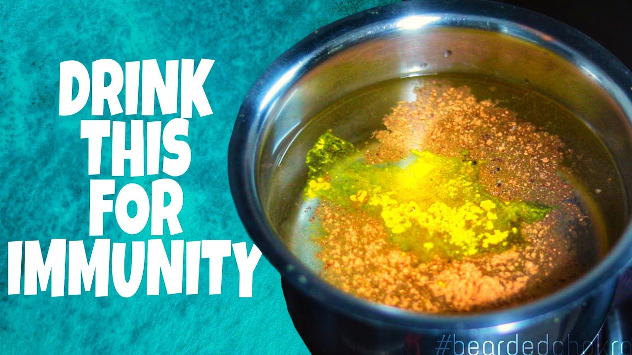 Home Made Ayurvedic Kadha/Concoction For Immunity | Healthy Kadha At Home | Bearded Chokra