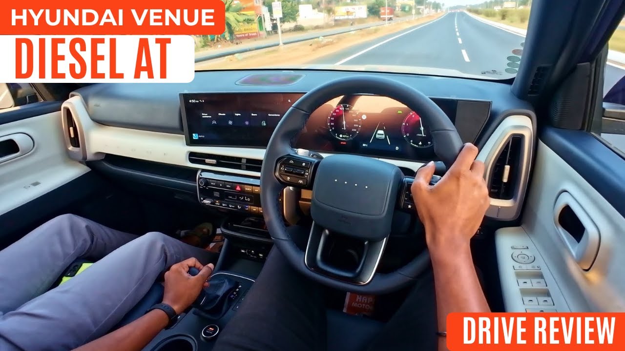 Hyundai Venue Diesel Automatic - Drive Review | MotoRush Tamil