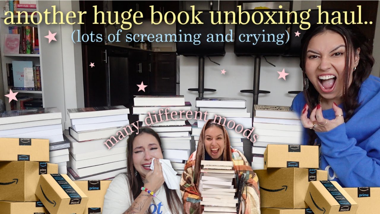 THE BIGGEST BOOK UNBOXING EVER… AGAIN! 📚📦🌟💌
