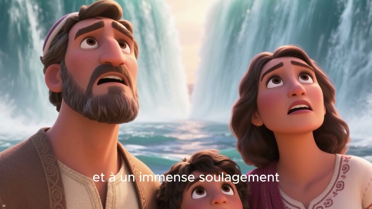 Passages bibliques pour les enfants   traversée de la mer rouge