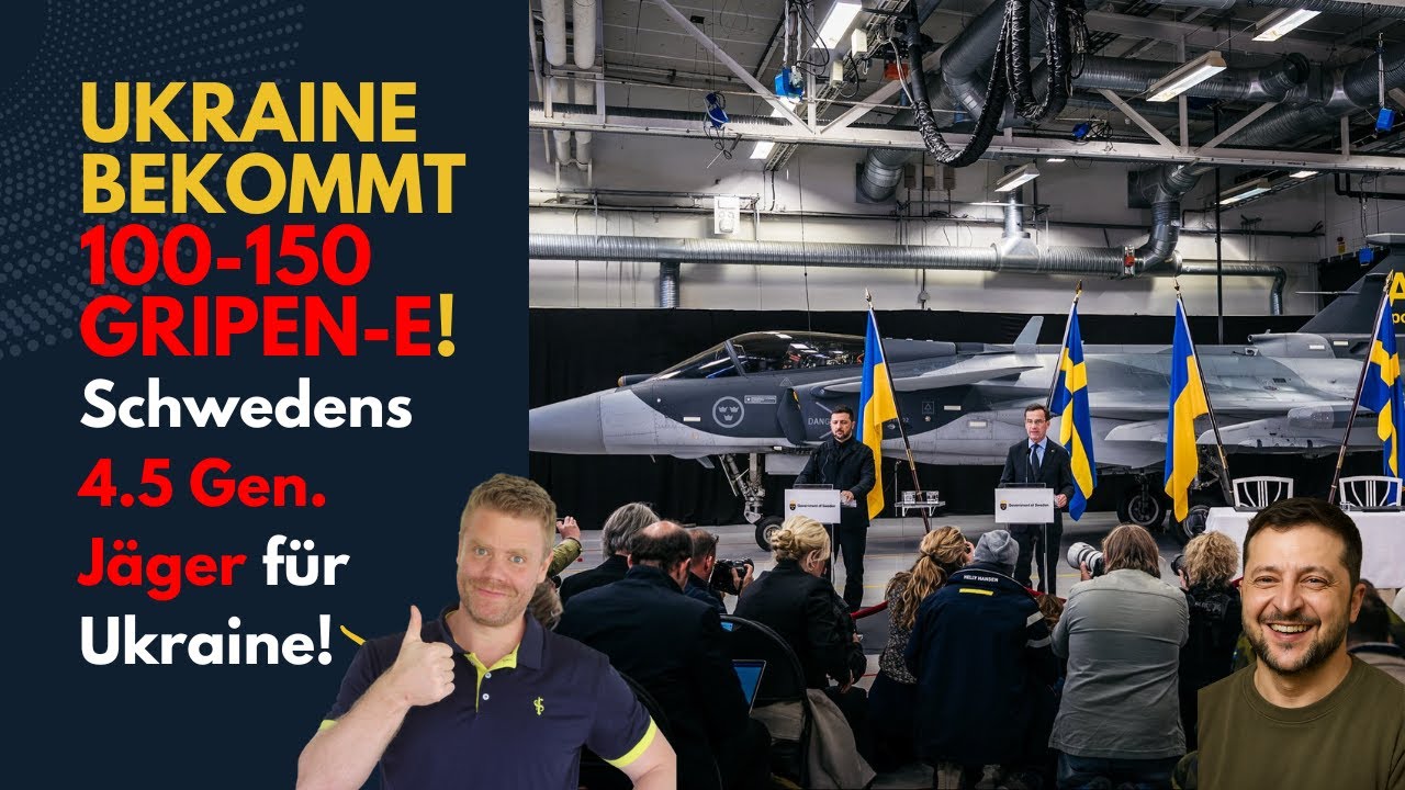 100-150 GRIPEN-E f&uuml;r Ukraine! Ukraine Lagebericht (511) und Q&A