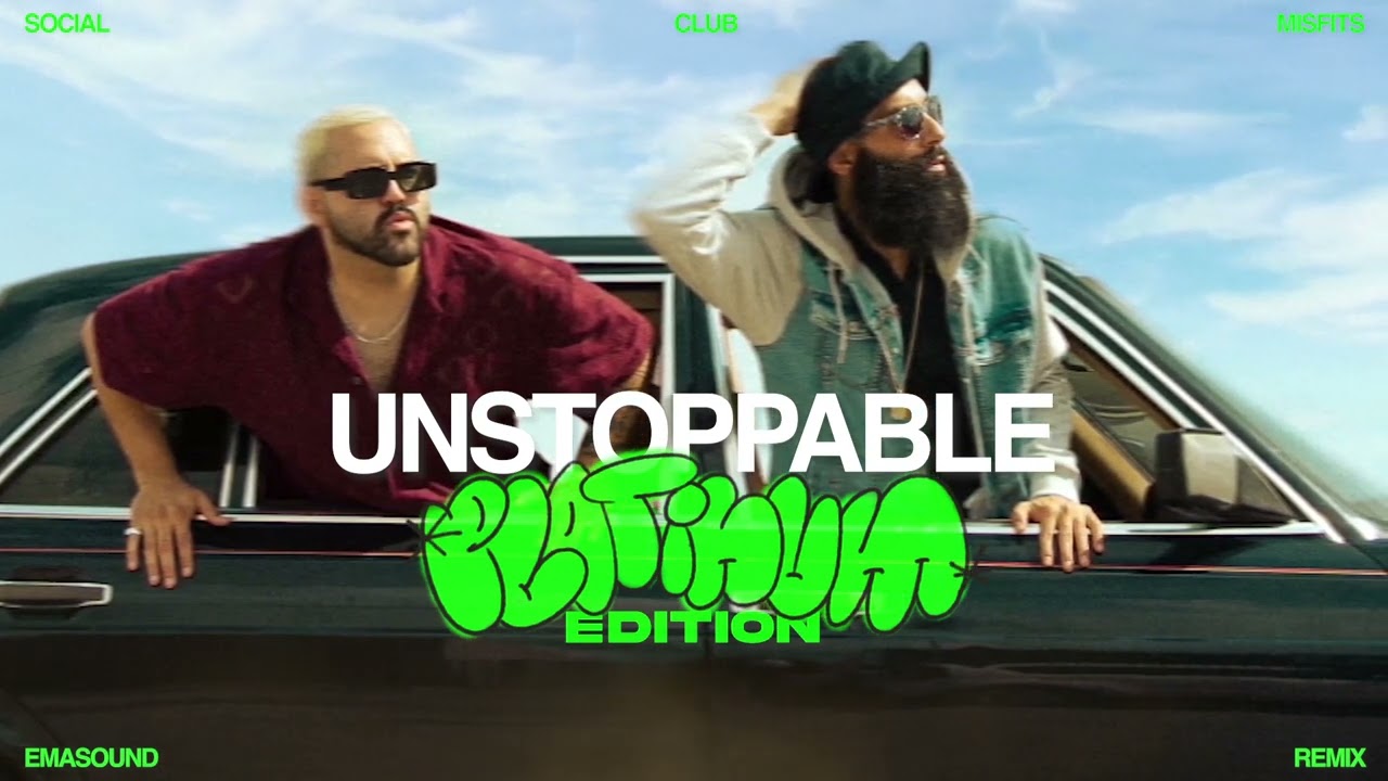Social Club Misfits - Unstoppable (Emasound Remix) [Official Visualizer]