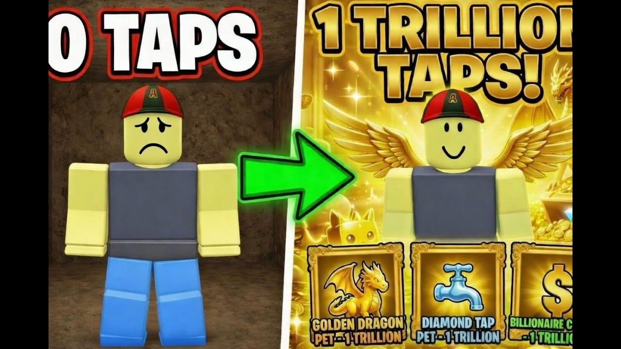 I Went From 0 to 1 TRILLION Taps in Tap Simulator (F2P)