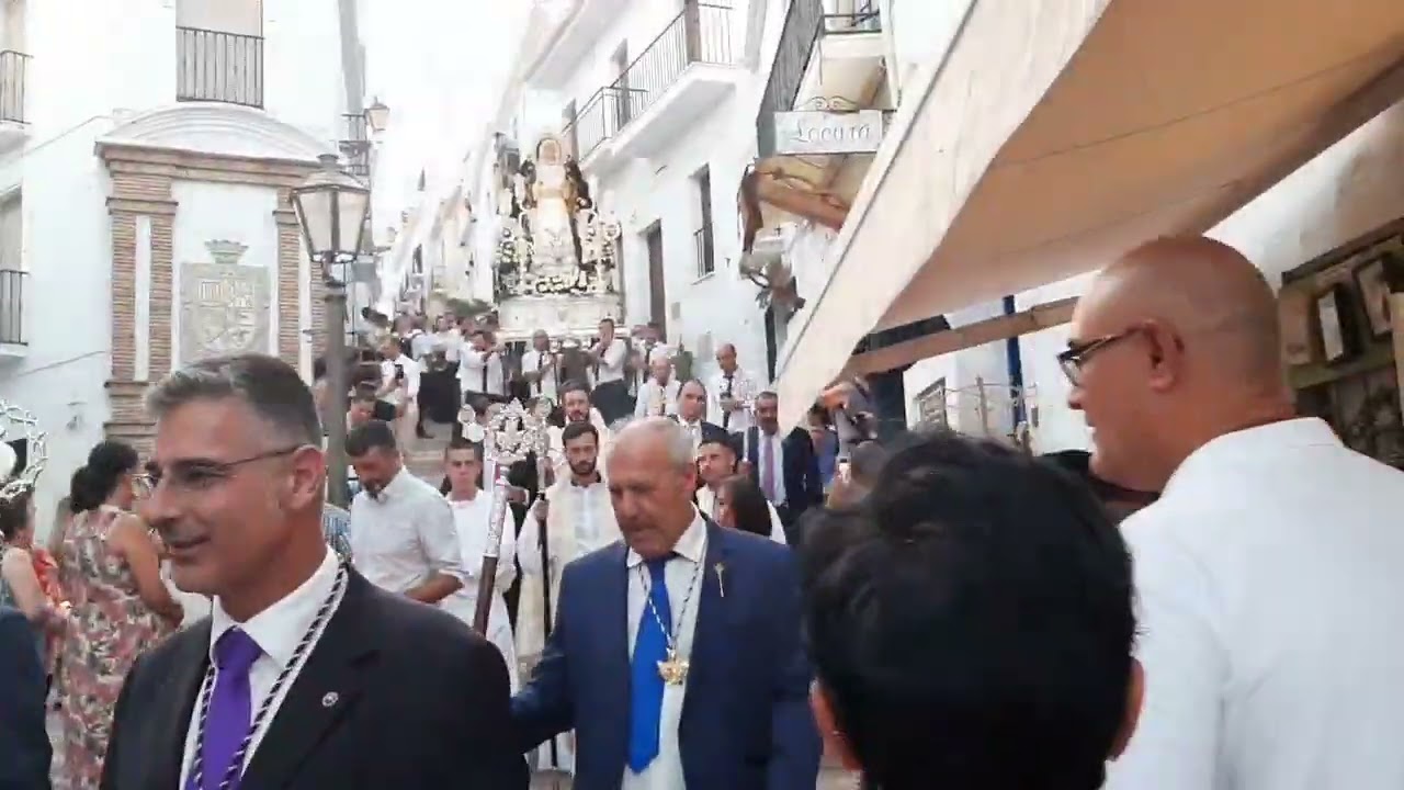 Procesión de la Virgen - Frigiliana Andalucía 2022