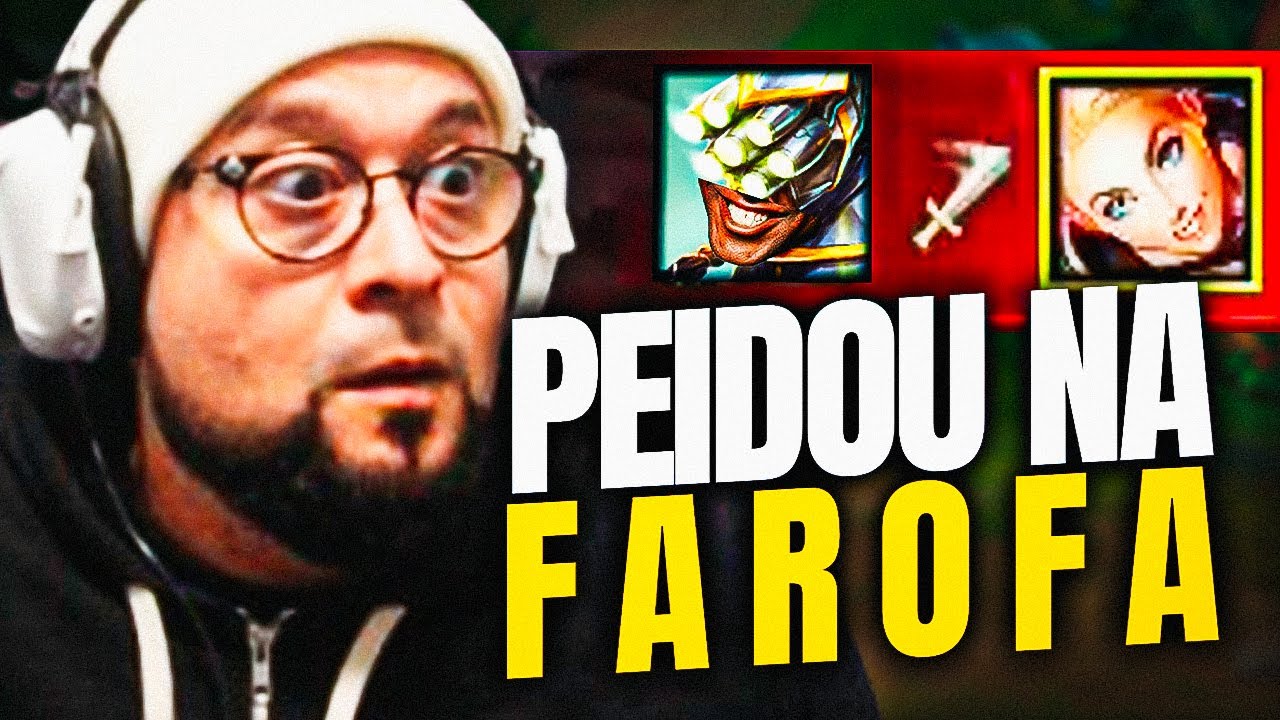 GORDOX PASSA MAL COM MASTER YI FEEDADO EM PARTIDA DE 50 MINUTOS | League of Legends