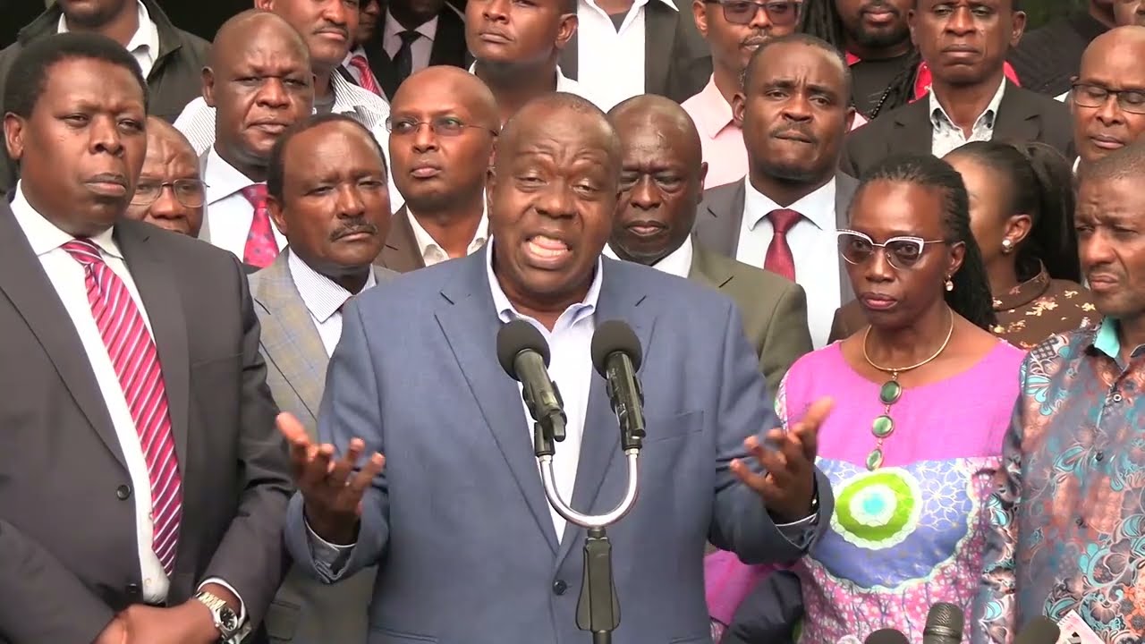 Fred Matiang'i message at IEBC
