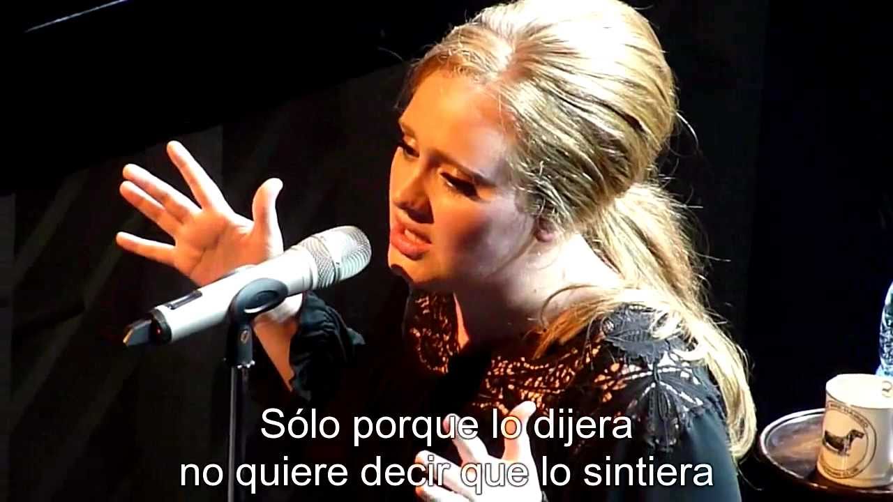 Adele - Rumour has it [Subtitulado al Español]