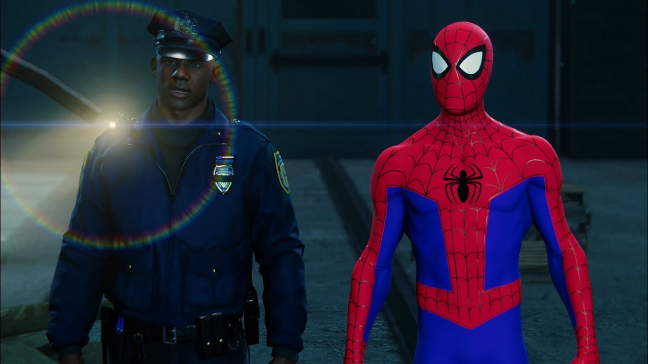Spider-Man Meets Jefferson Davis (Into the Spider-Verse Suit Walkthrough) - Marvel's Spider-Man