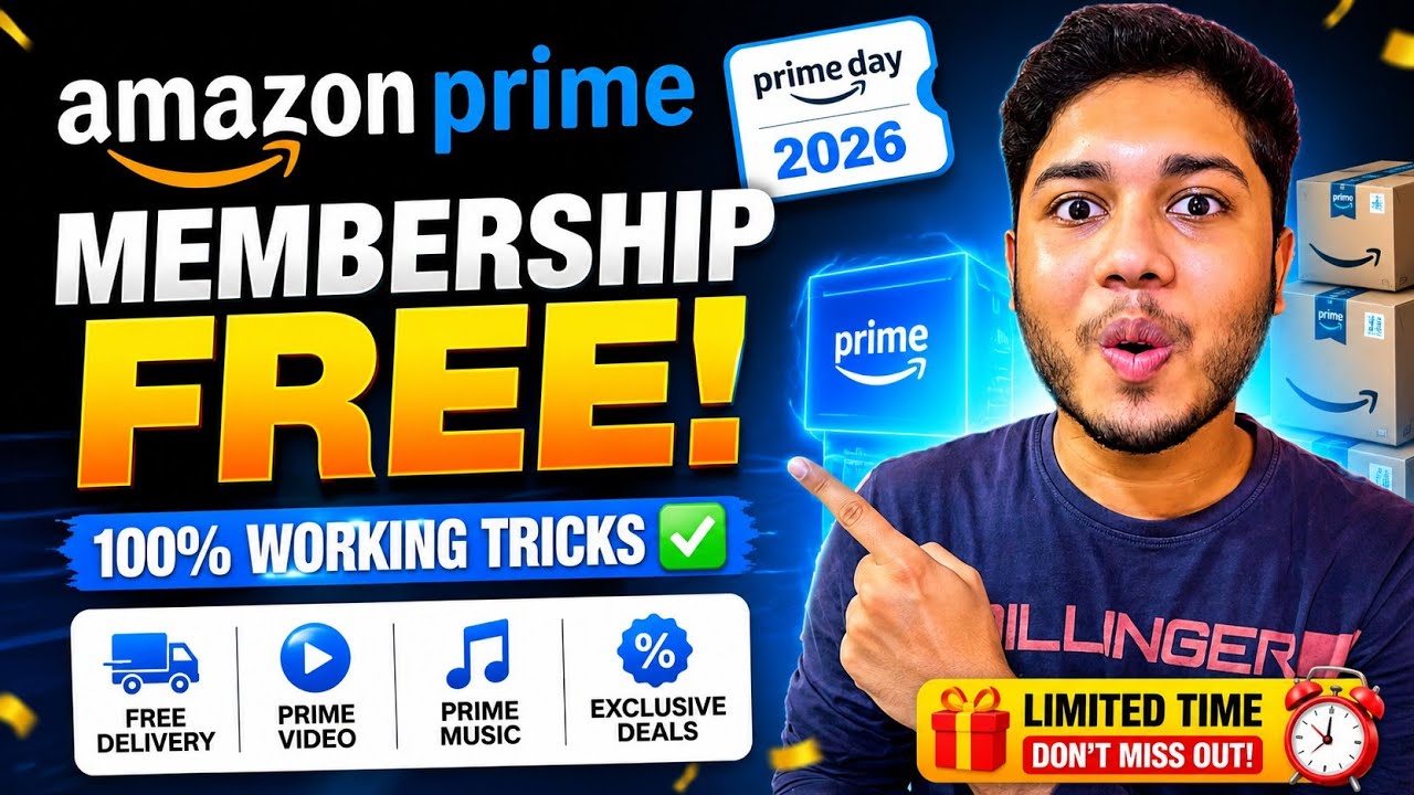Get Amazon Prime Membership Free | Amazon Prime Day Sale 2026