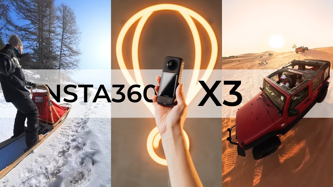 Perfetta per viaggiare! Recensione INSTA360 X3