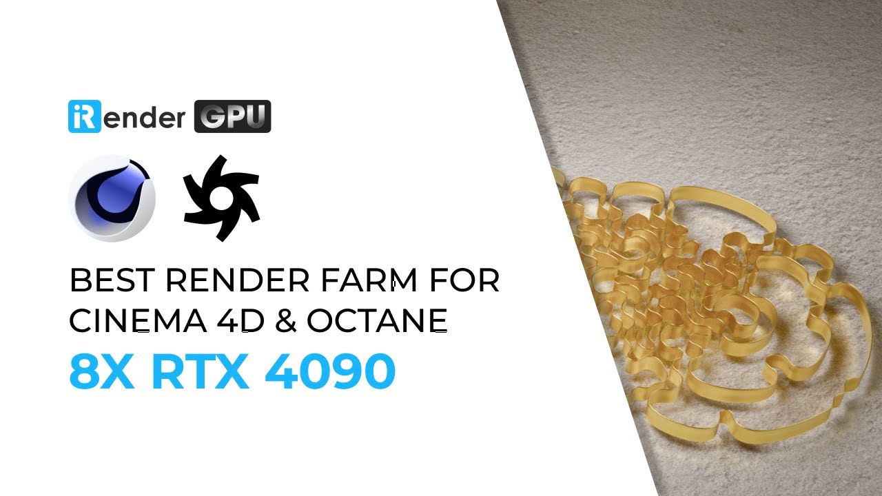 Ultra-Fast Render Farm for Cinema 4D & Octane with 8x RTX 4090 | iRender Render Farm