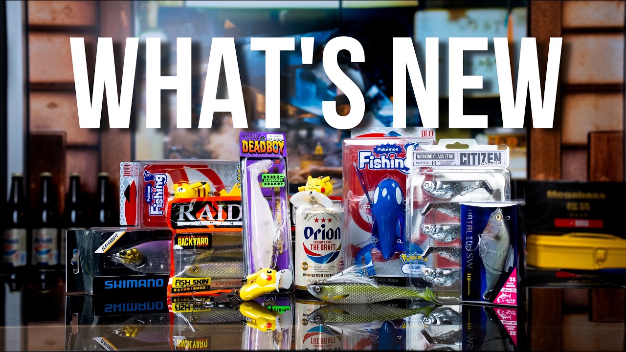 What's New This Week!  Working Class Zero Citizens, Raid Swimbait Drop, Pokemon Fishing Lures