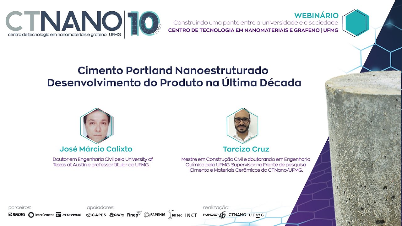 CT Nano 10 anos | Cimento Portland Nanoestruturado