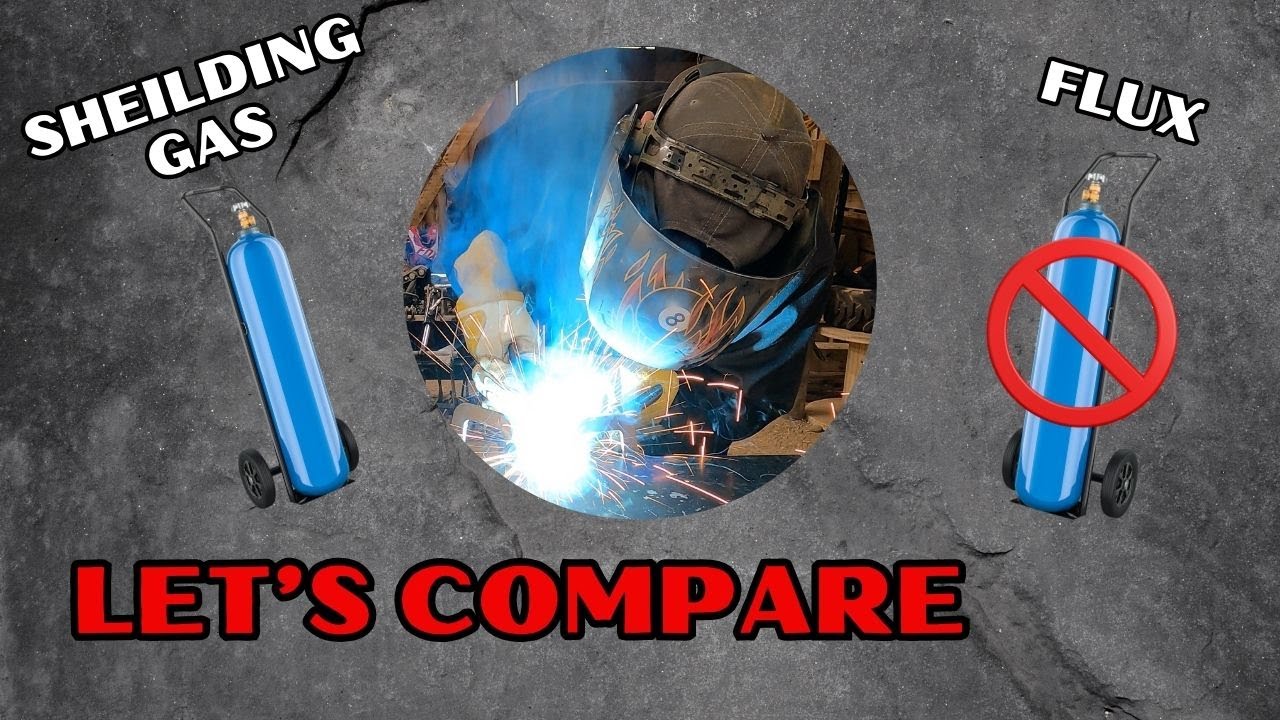 HOW TO SET UP MIG WELDER WITH SHIELDING GAS ON HOBART 210MVP