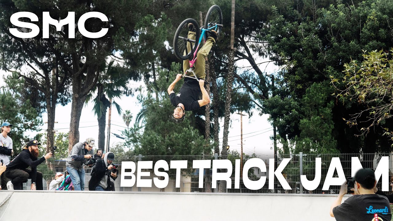 FIXED GEAR BACKFLIP - SMC 8 Best Trick Jam