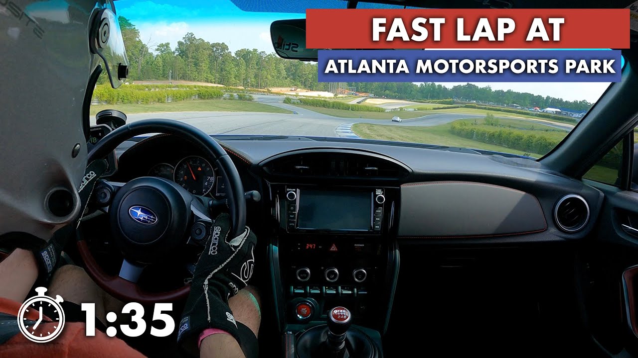 2018 BRZ tS - 1:35 Lap at Atlanta Motorsports Park