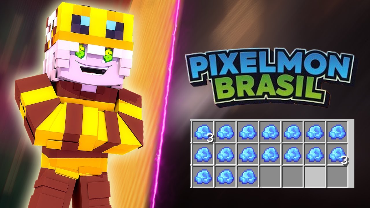 GUIA PARA INICIANTE  - Como fazer 10 MILHÕES EM APENAS 1 HORA no Pixelmon Brasil