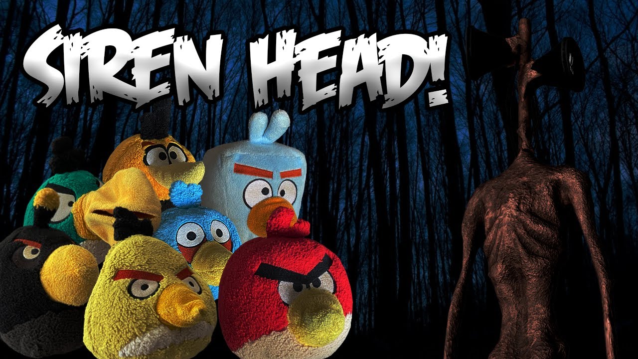 Angry Birds Plush - Siren Head!