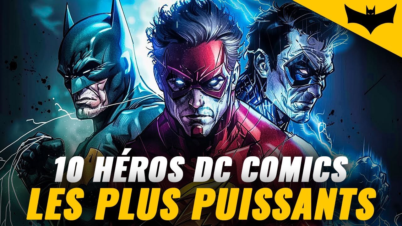 😱 10 SUPER H&Eacute;ROS les plus PUISSANTS de l'univers DC COMICS 💥 (DES TANKS)