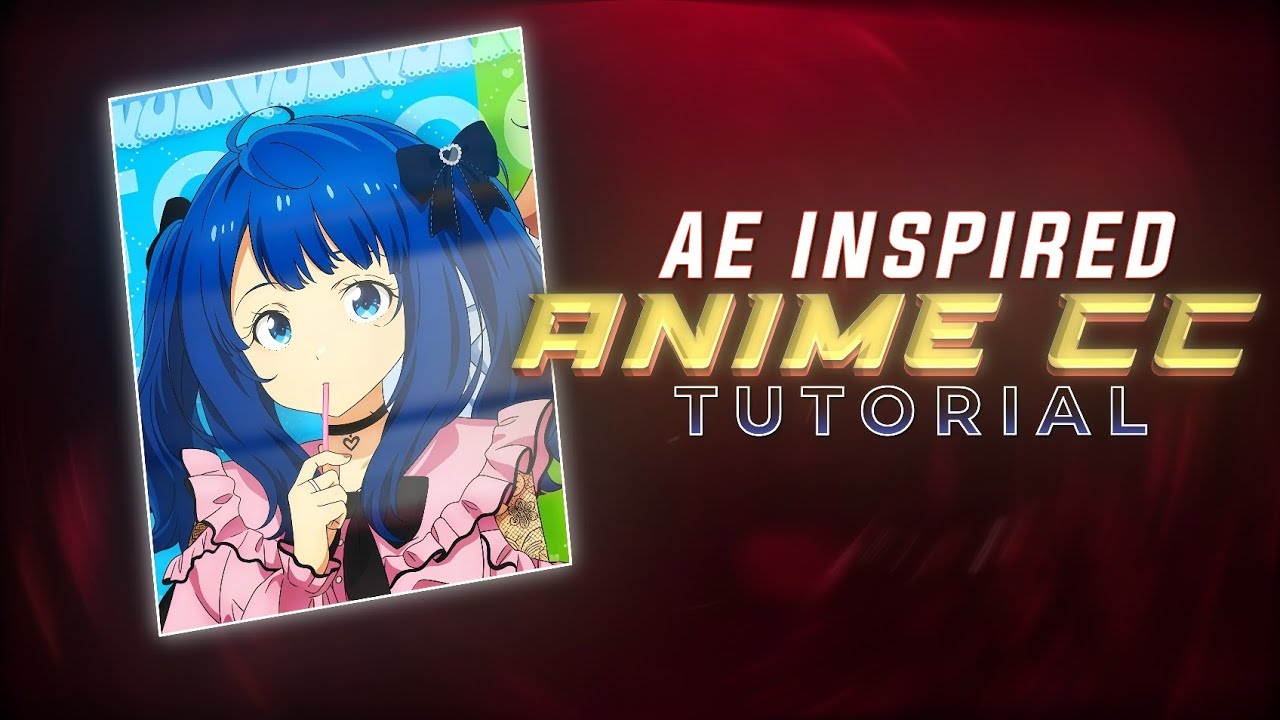 AE Inspired Anime cc Tutorial(+Preset) | Alight Motion Cc Tutorial |