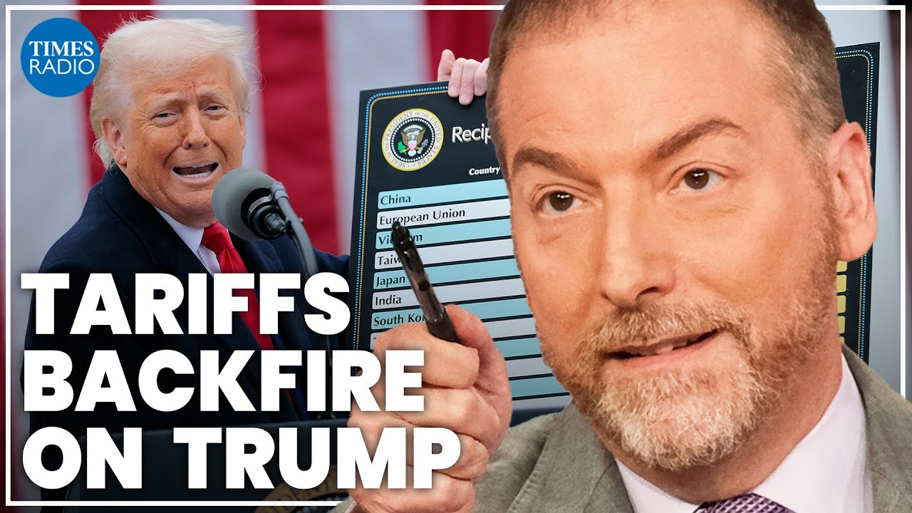 Chuck Todd: Trump’s tariffs have ‘punished’ him as confidence in him depletes