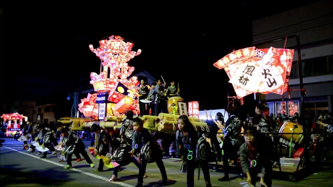 令和4年 沼田夜高あんどん祭り2022 観ませんか？ 【沼田小学校・沼田中学校編】 2022-08-20撮影
