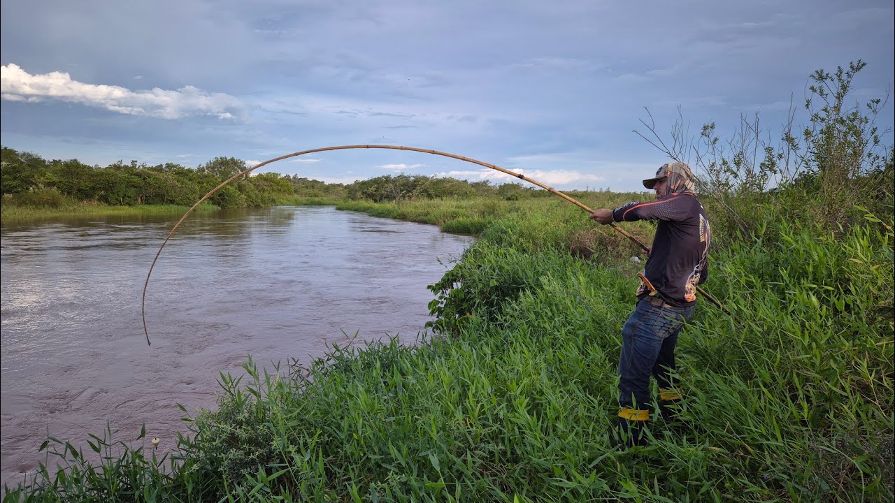 UMA ENCHENTE CHEGOU NESSE RIO E ALAGOU TUDO,  E UMA SURPRESA INACREDITÁVEL NESSA PESCARIA!!!!