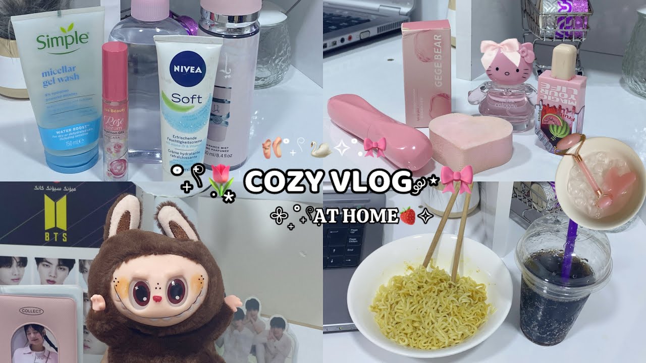 (ڤڵۆگی کوردی) ڕۆژێکی ئارام لە ماڵەوە ! ─★ ˙🍓 ̟ !!COZY DAY VLOG AT HOME 🤍✨”