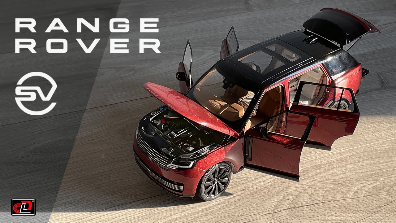 Range Rover SV, Sunrise Copper (RED) - LCD Models - 1:18 Scale