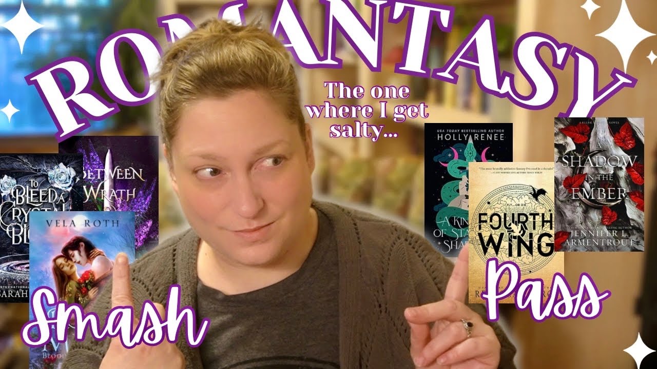 Fantasy Romance: SMASH OR PASS | Are These Booktok Romantasy Books Worth the Hype???
