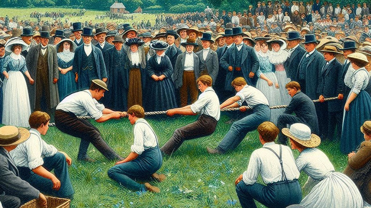 Annual Whit Monday Celebrations, formerly run by the Hemyock Rational Friendly Society