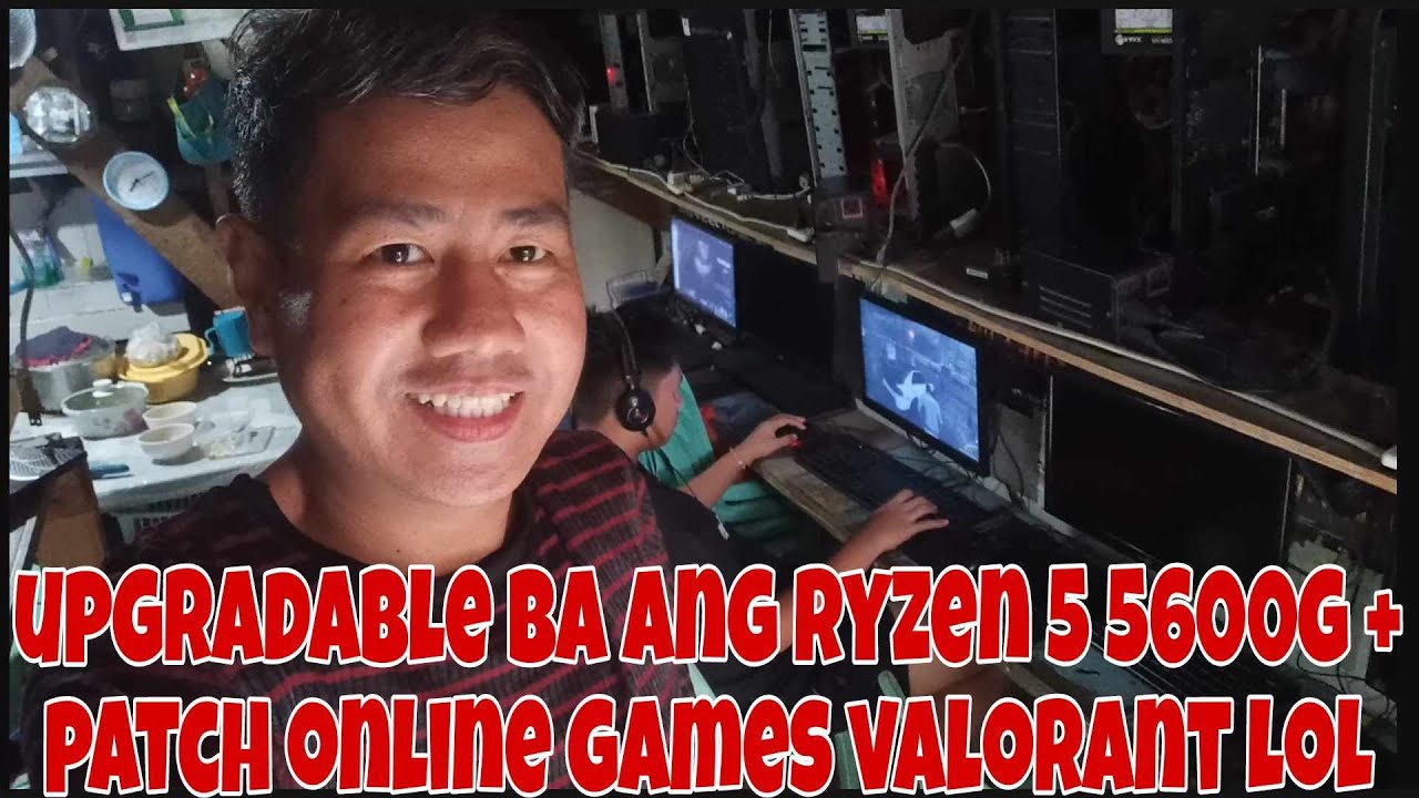 UPGRADEABLE BA ANG RYZEN 5 5600G + PATCH RIOT ONLINE GAMES VALORANT & LEAGUE OF LEGENDS