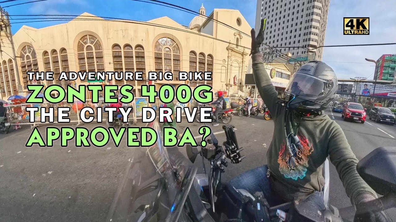 DRIVING IN METRO MANILA | ZONTES 400G