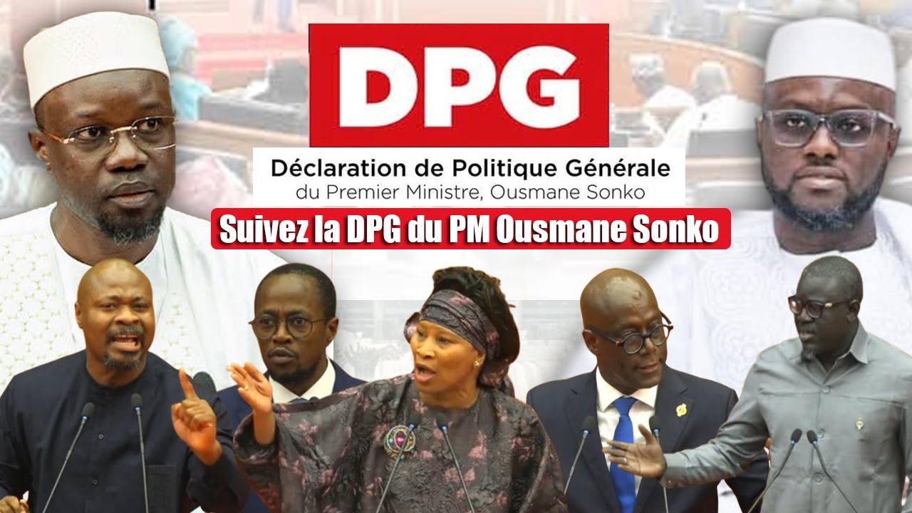 🔴 Direct - Assemblée Nationale : DPG du PM Ousmane Sonko face aux députés !