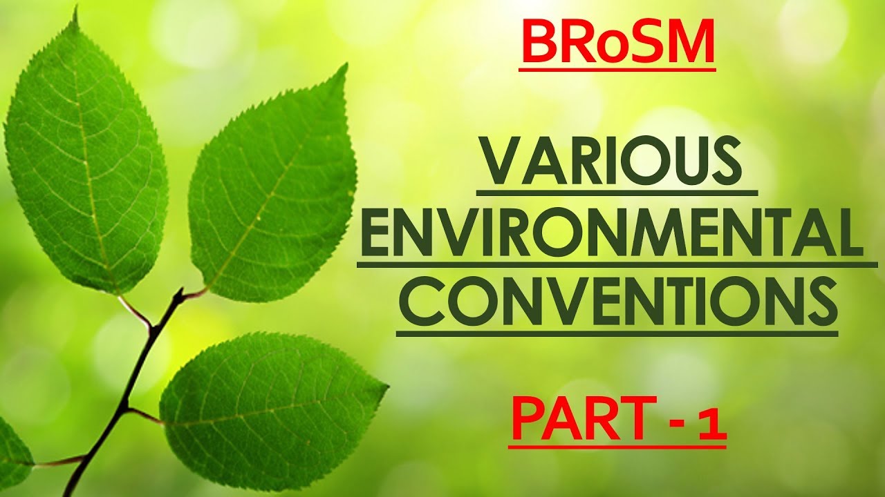 Basel and Rotterdam Convention - Quick Revision Series - Environment for UPSC || IAS