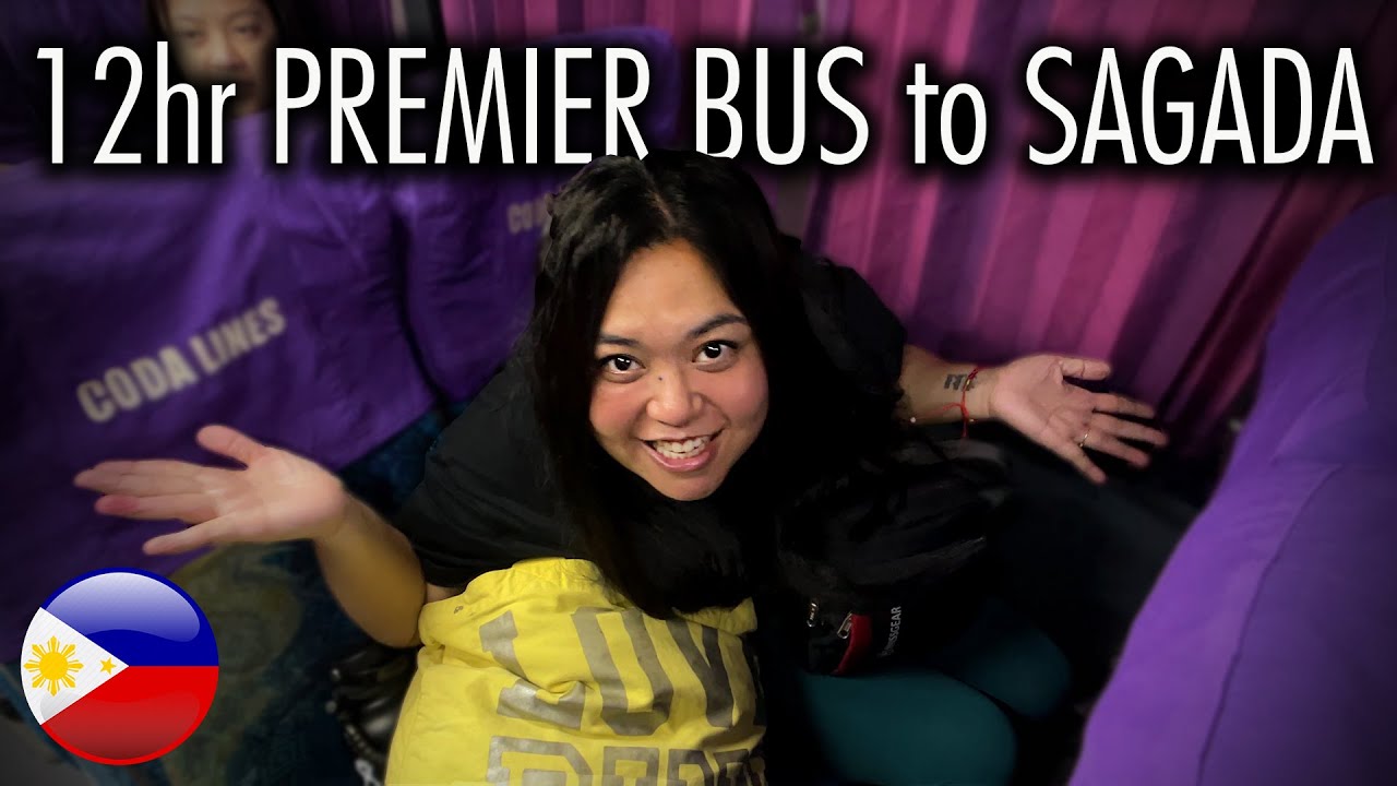 Мы сели на автобус PREMIER BUS в Сагаду (Филиппины) через CODA LINES.