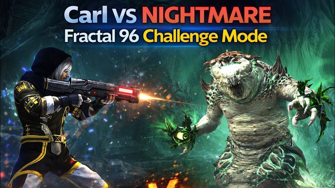 CARL guides Fractal 96 Nightmare challenge mode 