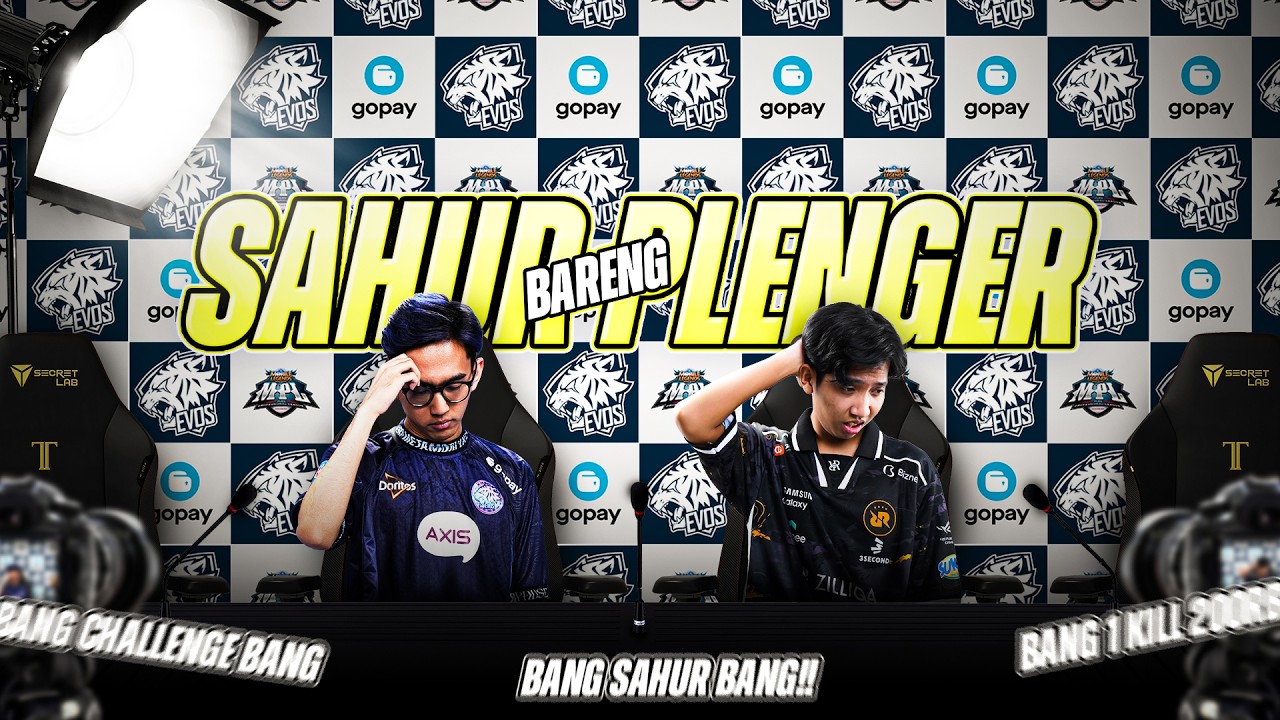 YUK SYAHUURRR KITA RANK KOMPE PLENGER