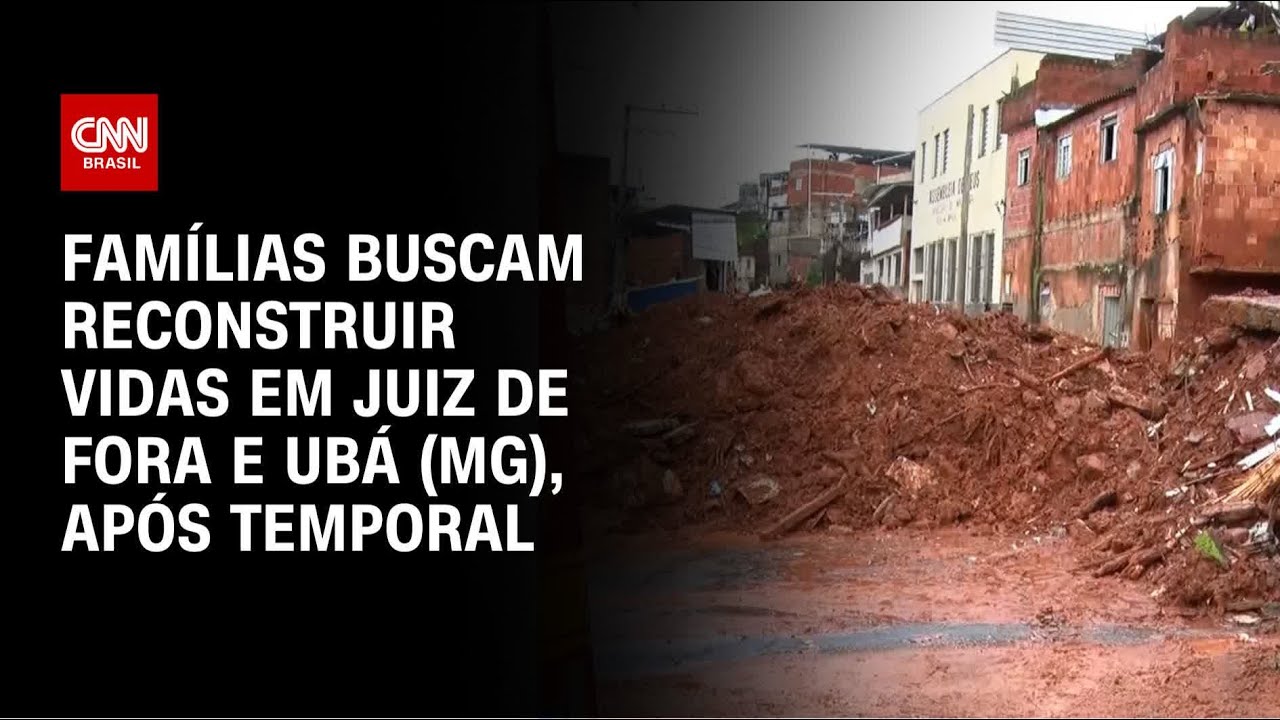 Chuvas em MG: Famílias buscam reconstruir vidas em cidades atingidas por temporais | CNN PRIME TIME