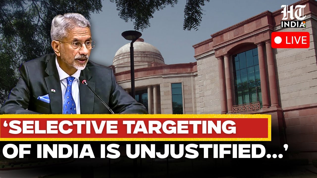 Jaishankar LIVE | India’s FM Talks Ukraine With Polish FM; ‘Selective Targeting Of India Is Unfair’