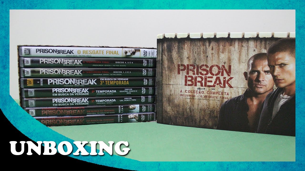 Unboxing - Prison Break - Coleção Completa + O Resgate Final